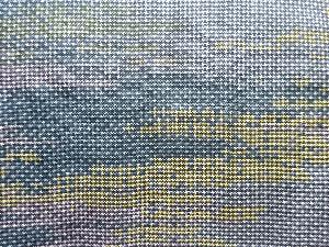 アンティーク　霞模様織り出し本場泥大島紬着物